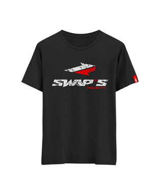 T-Shirt Noir Homme Swap's ESSENTIAL S