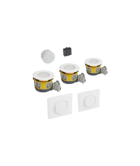 KIT 3 SPOTS DIMMABLE MODUL'UP +