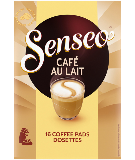 Capsule café Senseo CAFE AU LAIT 16 PC 168 GR