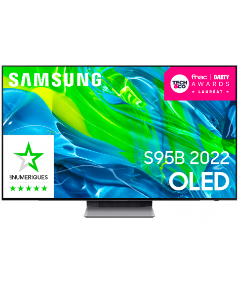 TV OLED Samsung OLED QE65S95B 4K UHD 65 2022 Argent"