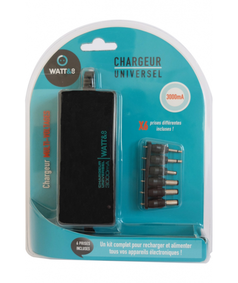 Chargeur / Alimentation Watt&co Chargeur universel 3000 mA