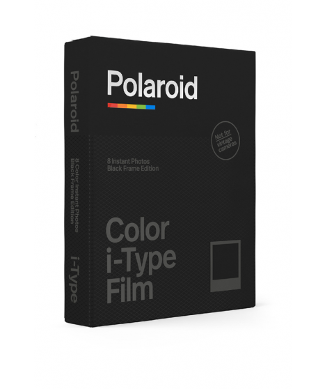 Papier photo instantané Polaroid Films couleurs pour appareil i-Type - Black Frame Edition - Cadre Noir - 8 photos
