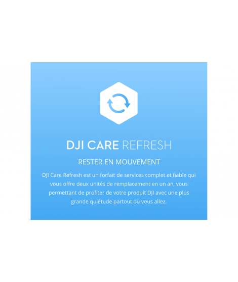 Accessoires pour drone Dji Care Refresh 1 an - Plan Osmo Action 3