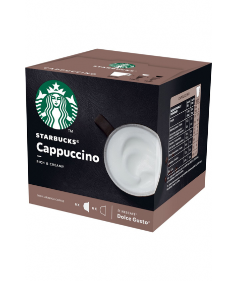 Capsule café Starbucks Starbucks by Nescafe Dolce Gusto Cappuccino
