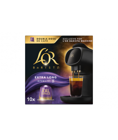 Capsule café L'or Cafe Capsules L''Or Barista EXTRA LONG N8 10 PC 104 GR