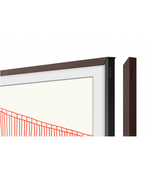 Support mural pour écran plat Samsung Cadre The Frame 43'' Noyer 2021/2022/2023