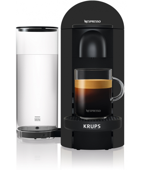 Cafetière à dosette ou capsule Krups Nespresso Vertuo Plus Black Mat 1