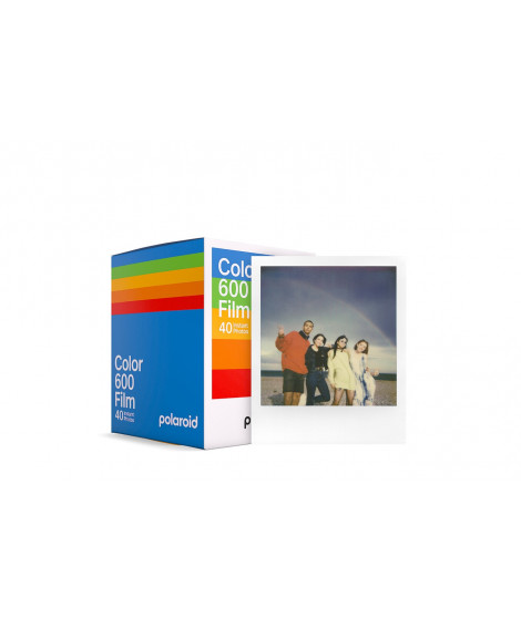 Papier photo instantané Polaroid Polaroid Pack X40 film 600 color