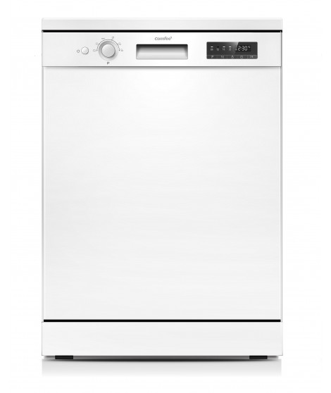 COMFEE - CFD134701IWFR - Lave vaisselle - 13 couverts - 6 programmes - Top amovible - Panier à couverts - Blanc