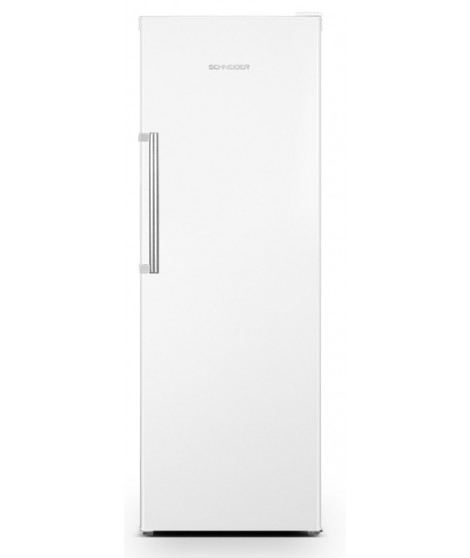 SCHNEIDER - SCODF335W - Réfrigérateur 1 porte - 330L - Froid brassé - 5 clayettes verre