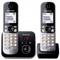 PANASONIC - KXTG6822 - Téléphone sans fil duo - Avec réduction de bruit et blocage sélectif