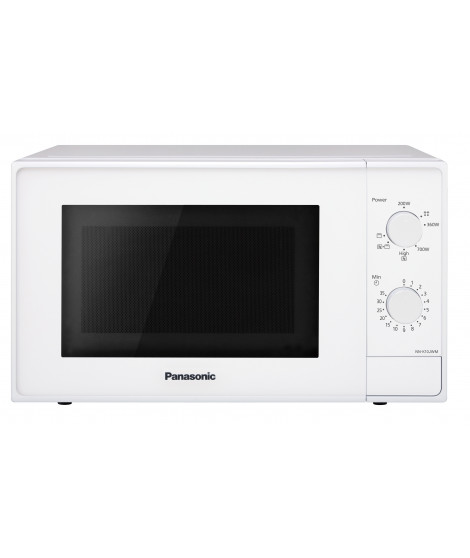 PANASONIC - NNK10JWMEPG - Four micro-ondes grill - 20L - 800W - Blanc
