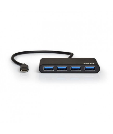 PORTDESIGNS Hub USB 3.0 - 4 Ports - Câble 30cm