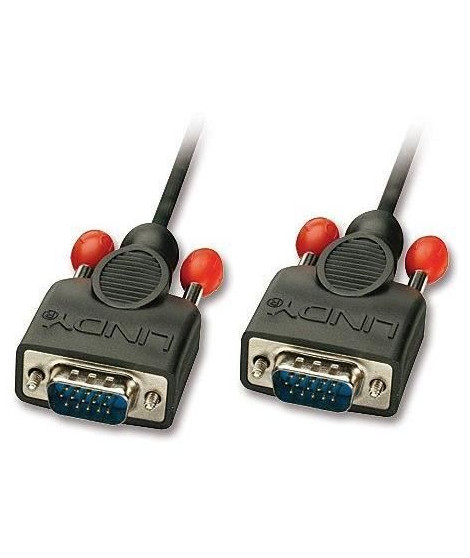 LINDY Câble VGA sans ferrites, mâle / mâle - 2m