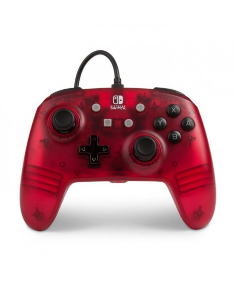 POWER A Manette filaire Frost Rouge