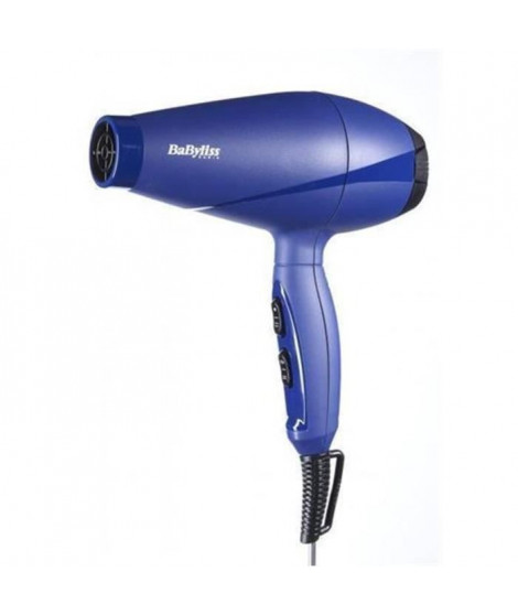 BABYLISS 6604NPE Seche-cheveux 2000 W - Flux d'air de 90 km/h -Bleu