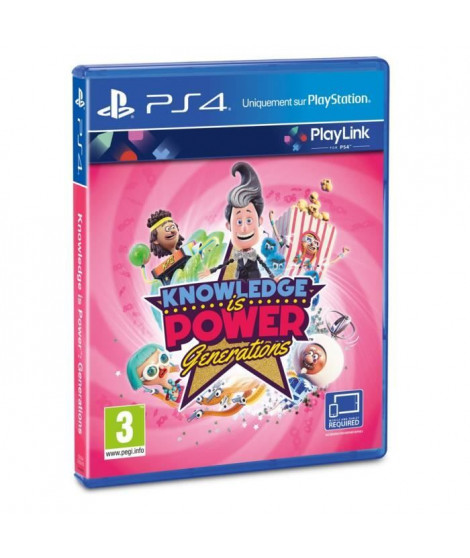 Knowledge is Power Generations Jeu PS4 - Playlink