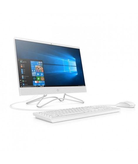 HP PC All-in-One 22-c0102nf - 22FHD - i3-9100T - RAM 8Go - Stockage 128Go SSD + 2To HDD - Windows 10